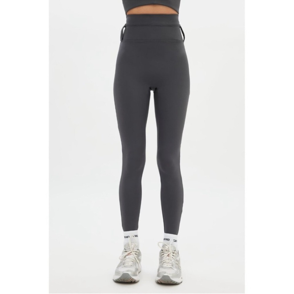 Girlfriend Collective High-Rise Compressive Belt Loop Leggings Large NWT